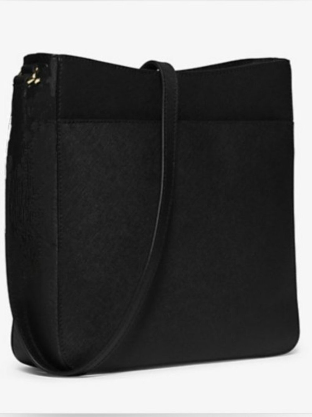Michael Kors Leather Crossbody- Black Leather- OBO! - Picture 2 of 15